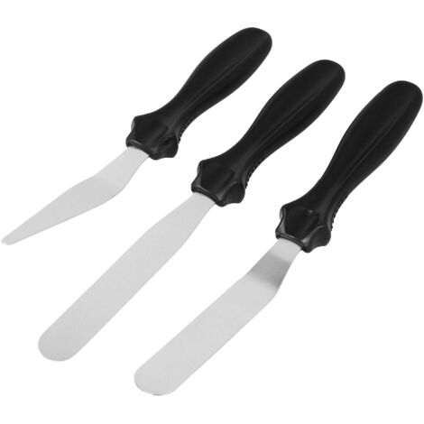 Lot de 3 spatules pour la décoration de confiseries BRUNBESTE BB-1693 (1/5)