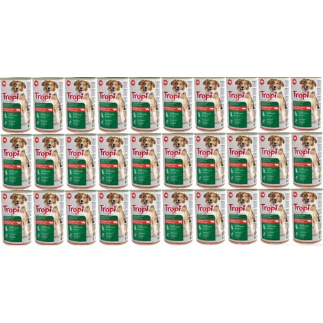 Nourriture humide pour chien TROPI au bœuf en sauce 415 g x 30 pièces BOEUF chien (1/2)