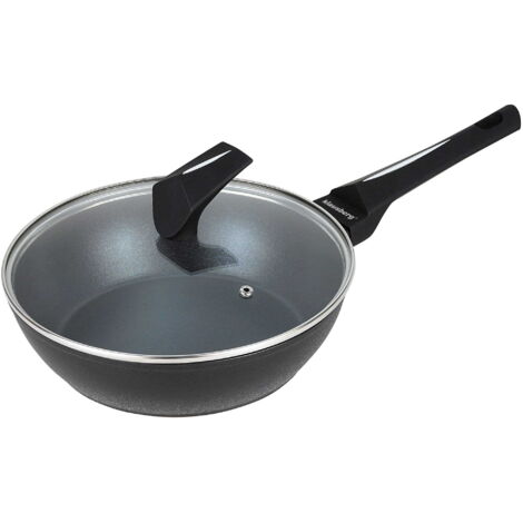 Poêle à frire en marbre avec couvercle Klausberg 24 cm KB-7691 (1/5)