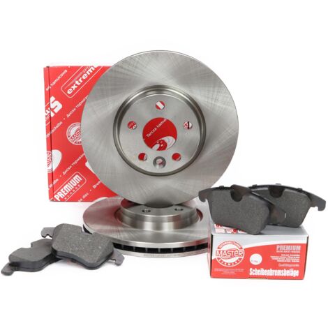 JEU DE DISQUES ET PLAQUETTES DE FREIN AVANT POUR FORD, LAND ROVER, VOLVO (1/4)