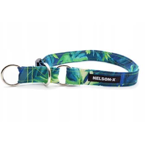 COLLIER LARGE DEMI-ÉTRANGLEMENT NELSON-X WIKI 4 CM/50-75 cm FABRICANT POLONAIS (1/5)