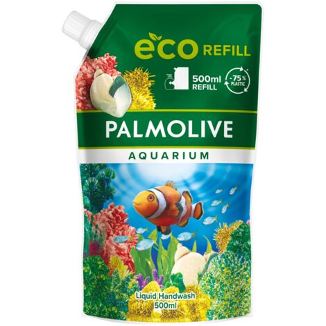 Savon liquide doux pour les mains Palmolive Aquarium pour enfants, recharge de 500 ml