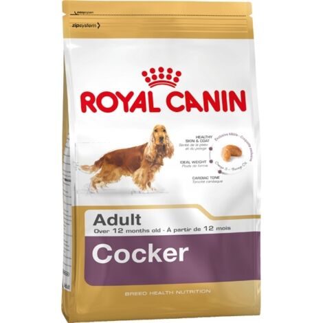 Croquettes Royal Canin SHN pour chien de race Cocker, 12 kg (1/3)