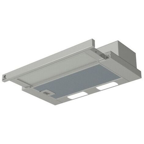 Electrolux – Hotte aspirante semi-intégrée 60 cm – Puissance 330 m³/h – 3 vitesses – Filtre aluminium – Efficacité énergétique C – 2 lampes LED - LFP226S