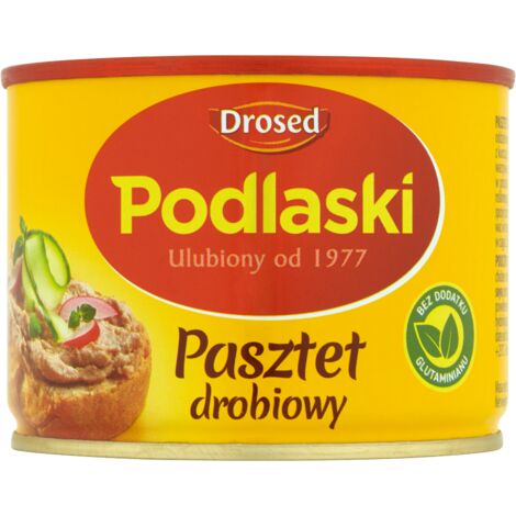 Pâté de volaille Drosed Podlasie 195 g (1/2)