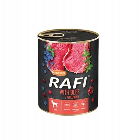 Rafi, nourriture humide pour chiens, mélange de saveurs, 24 x 800 g