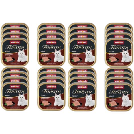 Aliment humide pour chat ANIMONDA Vom Feinsten Classic MEAT MIX 32x100g