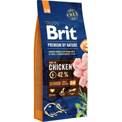 Brit Premium By Nature Senior SM 15 kg (1/2)