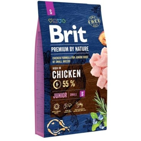 BRIT Premium by Nature Adult Sensitive Agneau et Riz - nourriture sèche pour chien - 8 kg