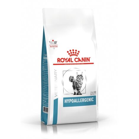 Royal Canin – Croquettes hypoallergéniques pour chat 2,5 kg – Réduction des intolérances alimentaires – Saveur viande – Convient aux chats matures