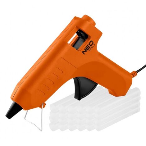 Pistolet à colle 11 mm, 40 W + 24 bâtons de colle (1/5)