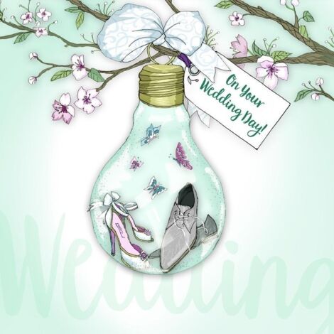 Ampoule de mariage Swarovski Square Card CL2803