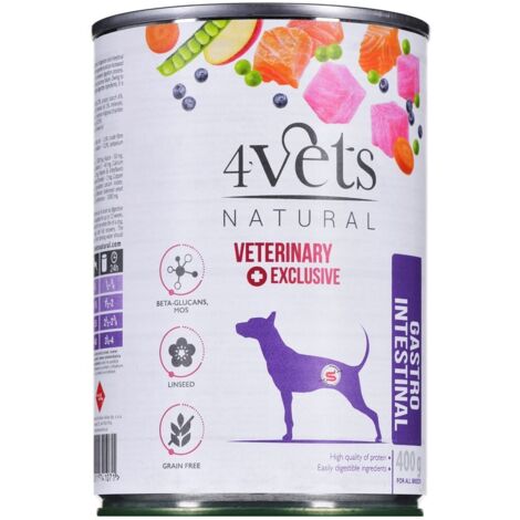 4Vets Natural - Gastro-intestinal pour chien 400 g (1/4)