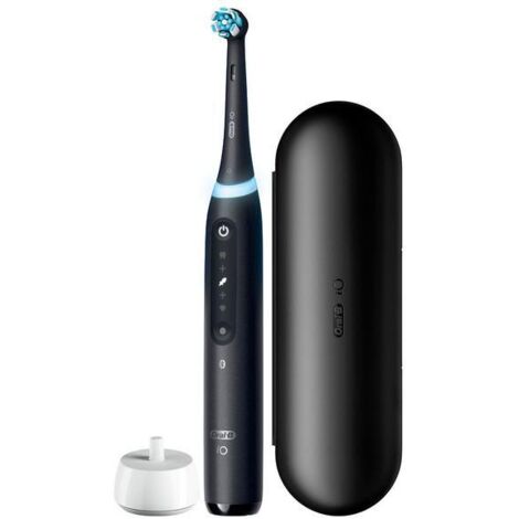Oral-B Brosse à dents électrique iO5 Rechargeable Pour adultes 1 tête de brosse incluse 5 modes de brossage Noir mat (1/5)