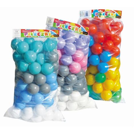 Boules de billard Baczek 7 cm (80 pièces) MIX - Du plaisir dans l'eau et sur la plage