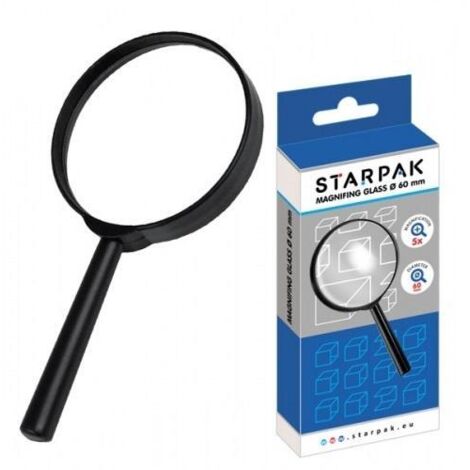 Loupe à Main Luxueuse - Grossissement 10x, Diamètre 60mm, Neuve Et De Qualité