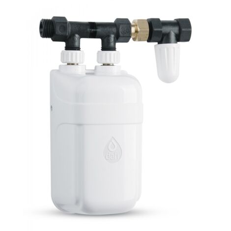 Chauffe-eau instantané sous évier 5,5 kW – Alimentation 230 V – Installation flexible pour points d'eau – Matériaux recyclables – Dafi