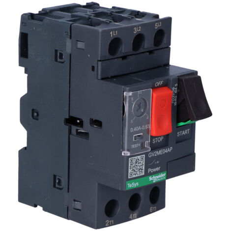 Disjoncteur Démarreur Telemecanique GV2-P04H7 0.4-0.63A - Occasion En Bon état, Livraison Offerte
