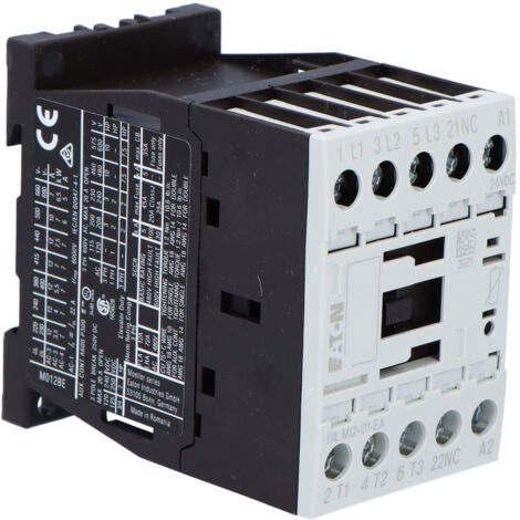 Contacteur de puissance 12 A 3P 24 V CC 0Z 1R DILM12-01-EA (24 V CC) 190036 (1/4)