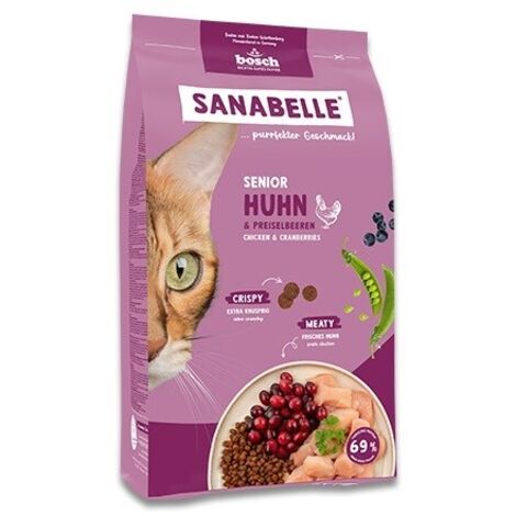 BOSCH Sanabelle Senior croquettes pour chat 8 kg (1/2)