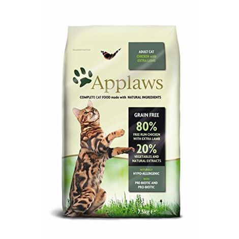 APPLAWS CAT Poulet Agneau 7,5kg (1/2)