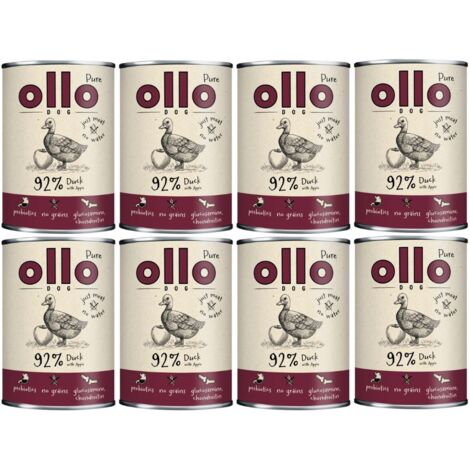 Ollo Pure Canard aux Pommes 8x400g (1/2)