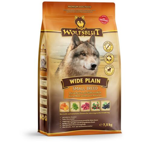 WOLFSBLUT Large Nature Petit cheval/patate douce 7,5 kg