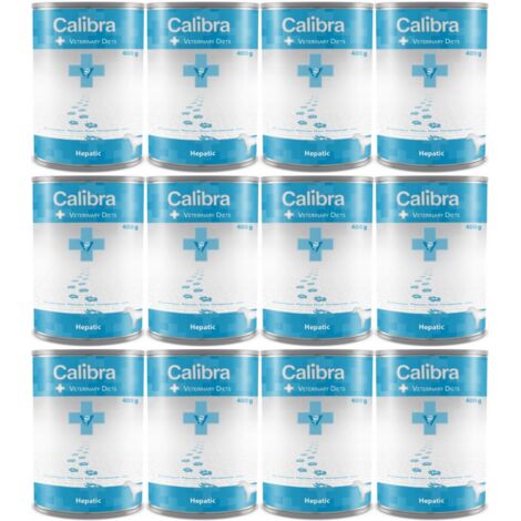 Calibra Veterinary Diet Dog Hepatic, aliment humide pour chiens, 12 x 400 g (1/2)