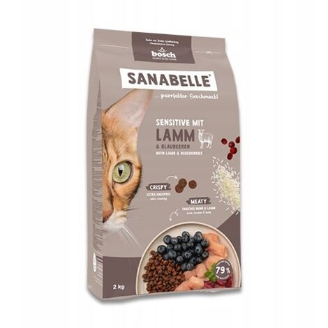 BOSCH Sanabelle Sensitive à l'agneau 8 kg (1/2)