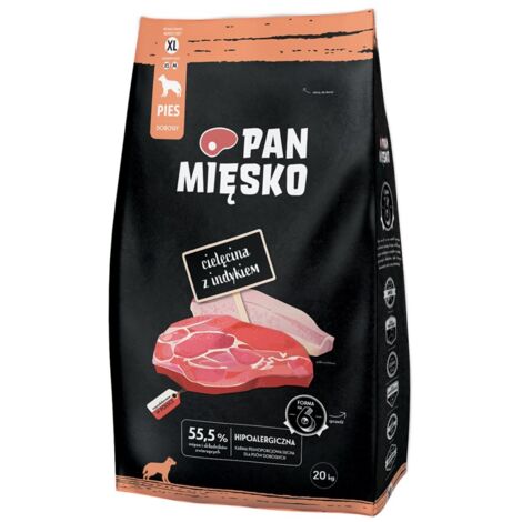 Veau pané à la dinde XS 20 kg (1/3)