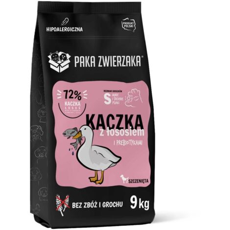 Pack pour animaux de compagnie Seventh Heaven Canard au saumon 9 kg (1/3)