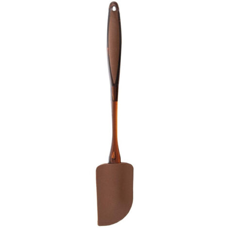 Spatule de cuisine en silicone marron SILLINIE 29,5 cm (1/4)