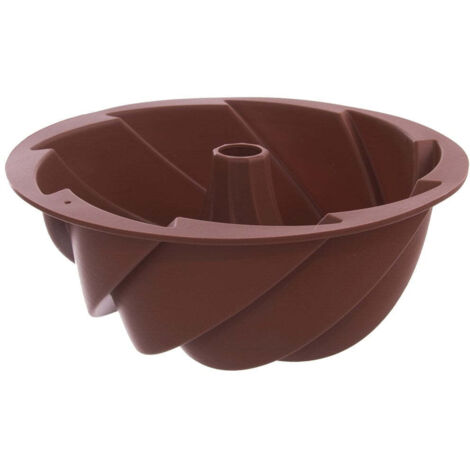 Moule à gâteau en silicone avec cheminée à fleurs SILLINIE 23,5 cm (1/5)