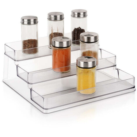 Étagère de cuisine en métal à 3 niveaux pour épices (1/5)