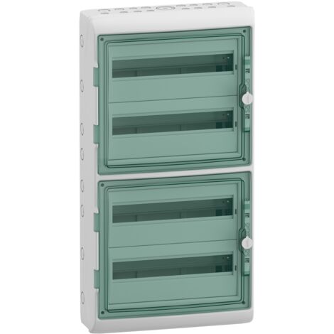 Tableau électrique en plastique MUREVA NT 72M 4X 18M 842X448X160 IP65 IK09 13437