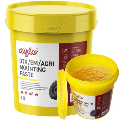 Pâte de montage pour pneus AGRI, remplacement de pneus, 4 kg (1/3)