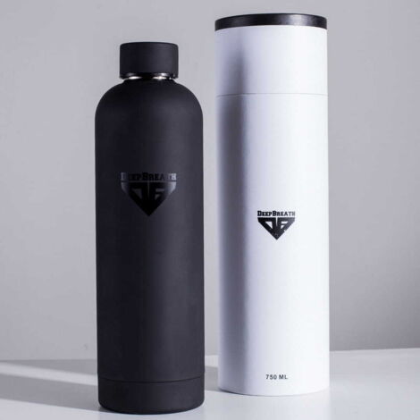 Bouteille en acier inoxydable - Noire (1/5)