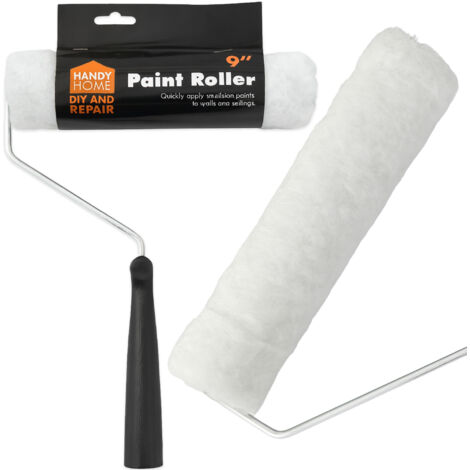 Rouleau large à peinture à l'huile en latex pour peindre les murs et les plafonds (1/4)
