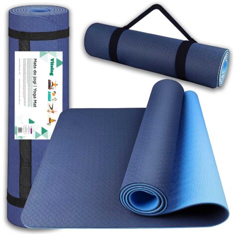 Tapis de yoga BC Yoga antidérapant en TPE pour salle de sport