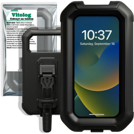 Étui étanche pour téléphone GPS et support de vélo, protection de guidon (1/5)