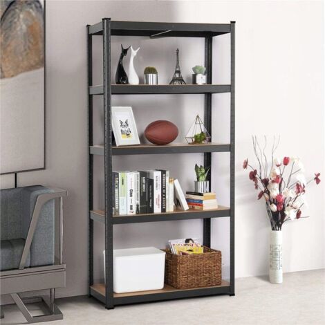 Étagère métallique peinte 180 x 60 x 40 cm, 175 kg/5 pence, marque SMART REGALY