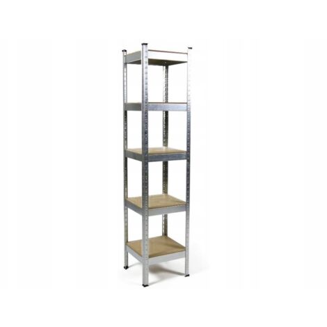 Rayonnage métallique pour entrepôt 180x40x40 175kg/5p TM SMART REGALY (1/5)