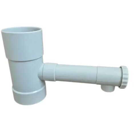 Collecteur d'eau de pluie 100 mm - blanc