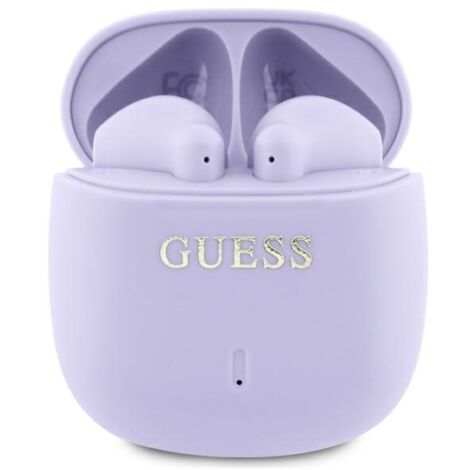 Station d'accueil pour écouteurs Bluetooth Guess TWS violette (1/4)