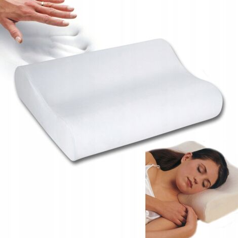 OREILLER ORTHOPÉDIQUE KD46, CONTOURNÉ, À MÉMOIRE DE FORME (1/5)
