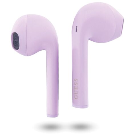 Écouteurs Bluetooth Guess TWS Classic - Violet, sans fil (1/4)