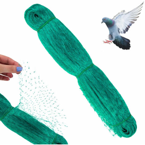 Filet anti-oiseaux TG70200 pour étourneaux, grand, solide, protecteur contre les oiseaux nuisibles, 5 x 4 m (1/5)