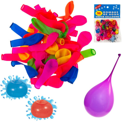 TG48073 BALLONS À EAU COLORÉS, LOT DE 50 BALLONS À EAU ŚMINGUS-DYNGUS (1/5)