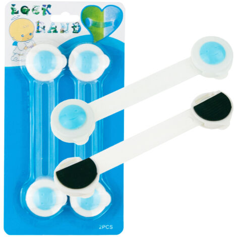 TG67420 Serrure de sécurité pour armoires et tiroirs (2 pièces) (1/5)
