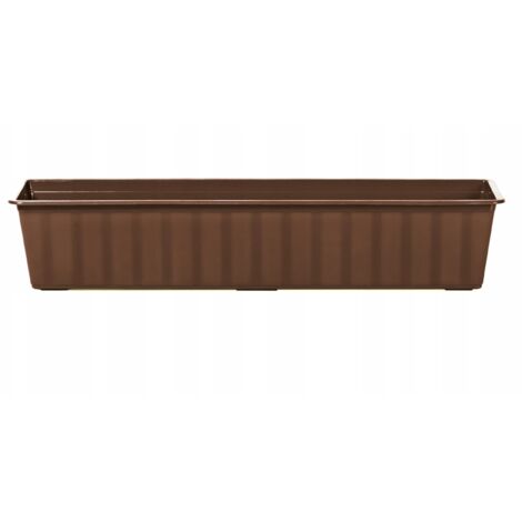 Jardinière de balcon AGRO IS700  Marron (1/5)